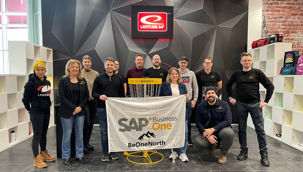 
The team in a group photo